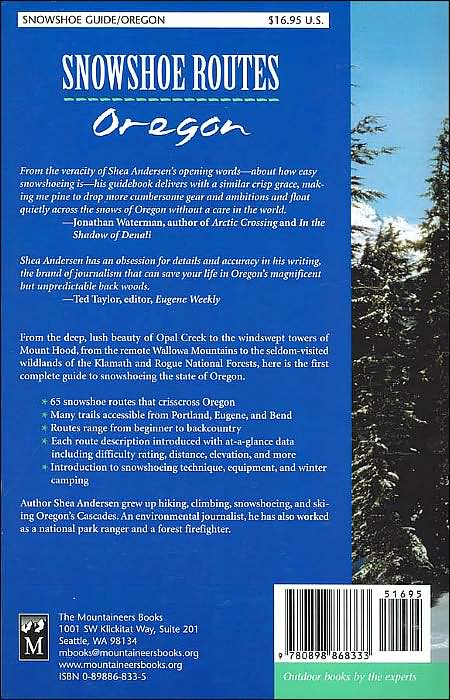 Snowshoe Routes: Oregon