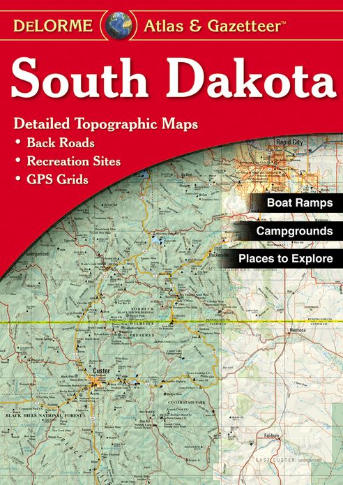 South Dakota Atlas and Gazetteer