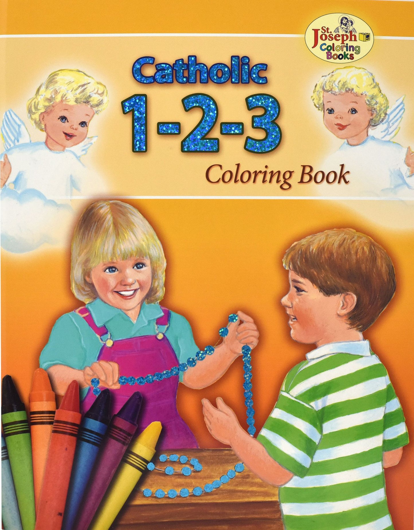 Catholic 1-2-3 Coloring Book