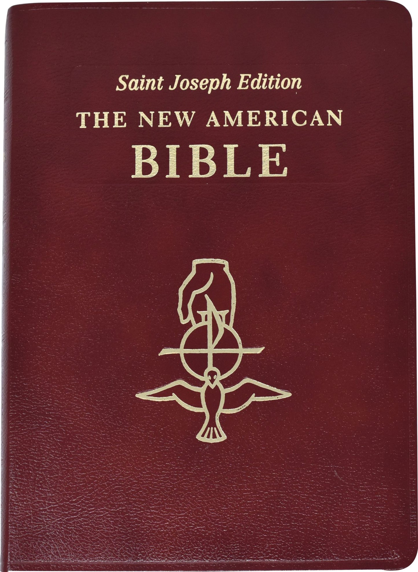 Saint Joseph Gift Bible, Deluxe Full Size Print Edition: New American Bible (NABRE), burgundy bonded leather