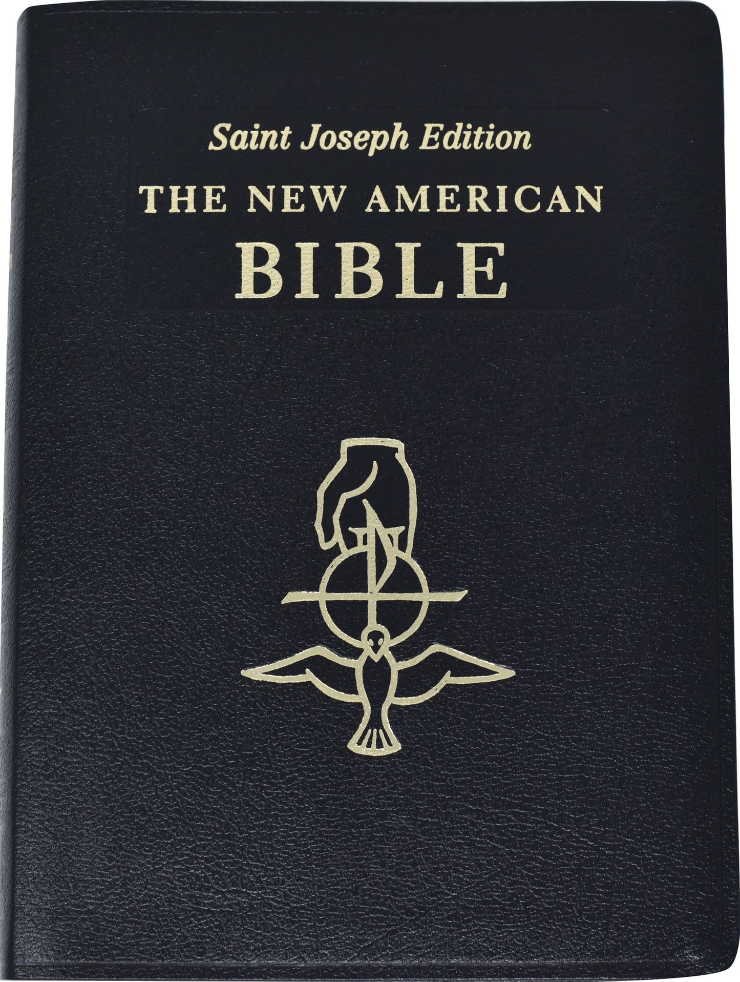 Saint Joseph Gift Bible, Deluxe Full Size Print Edition: New American Bible (NABRE), black bonded leather