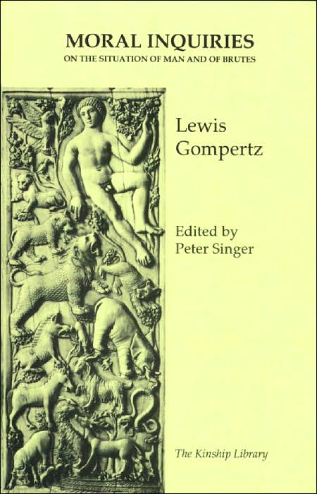 Moral Inquiries on the Situation of Man and of Brutes
