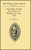 Lincolnshire Returns of the Census of Religious Worship, 1851