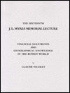 Financial Documents and Geographical Knowledge in the Roman World