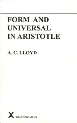 Form and Universal in Aristotle (Arca Series)
