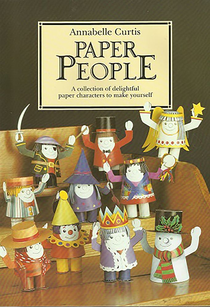 Paper People: A collection of 12 paper characters to cut out and glue toge