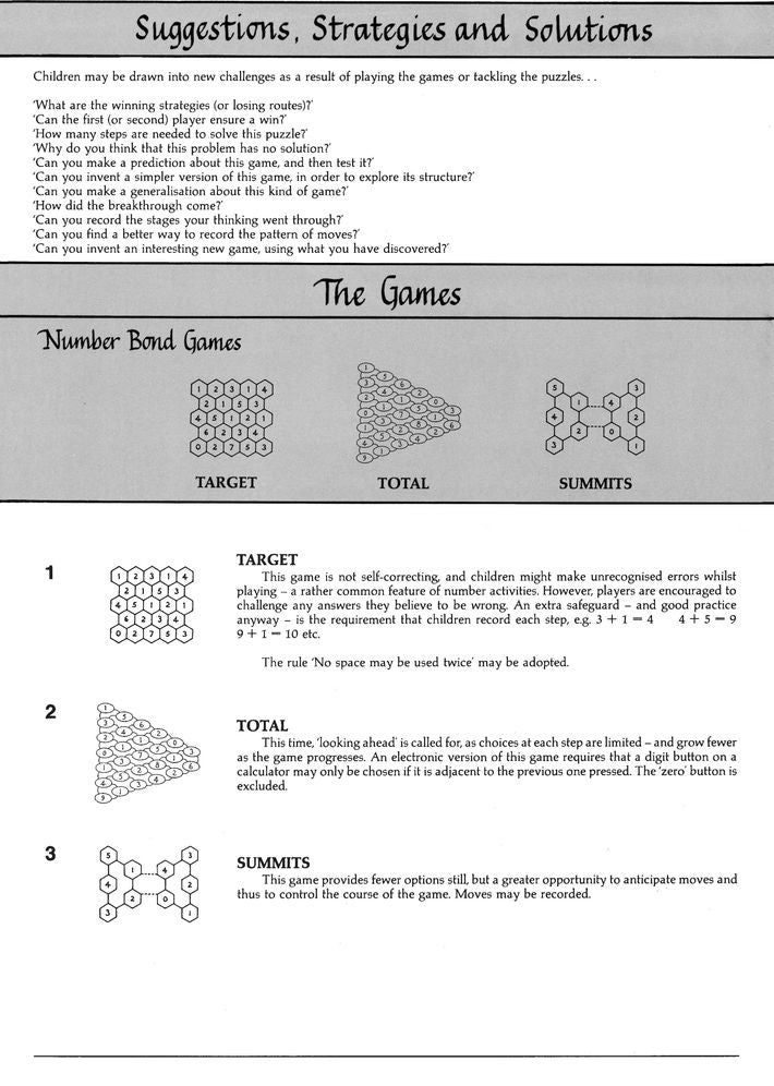 Strategy Games: A collection of 50 games & puzzles to stimulate mathematical