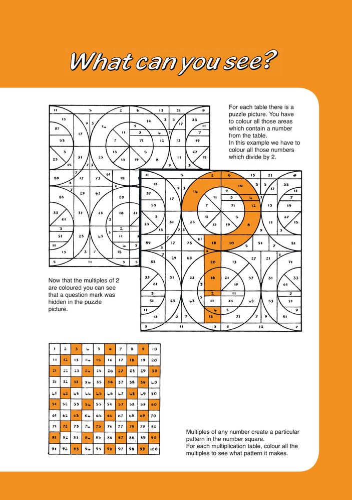 Multiplication Tables Colouring Booksolve the Puzzle Pictures while Learning Your Tables