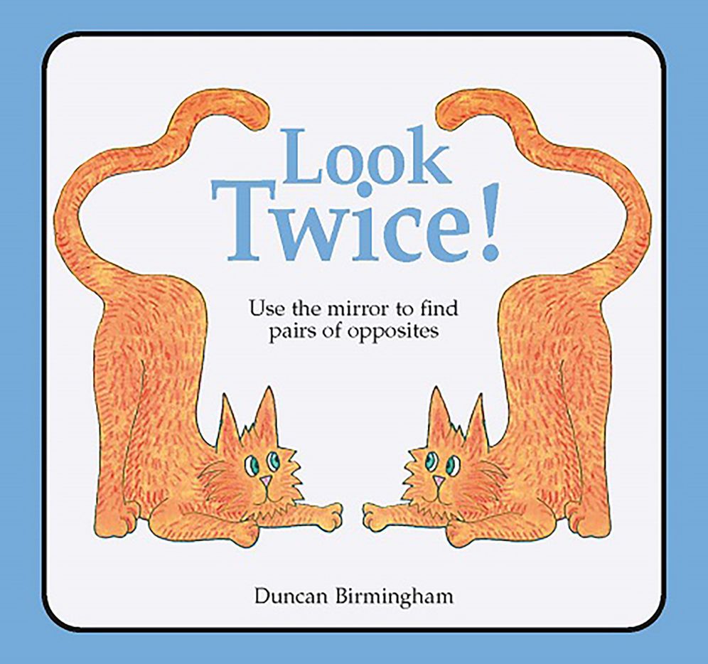 Look Twice: Use the mirror to find the pairs of opposites