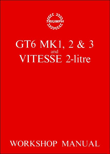 Triumph GT6 Mk1,2&3 Vitesse 2-Lt WSM