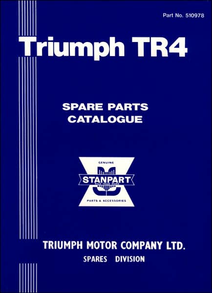 Triumph TR4 Spare Parts Catalog