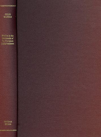 Studies in the Booktrade of the European Enlightenment
