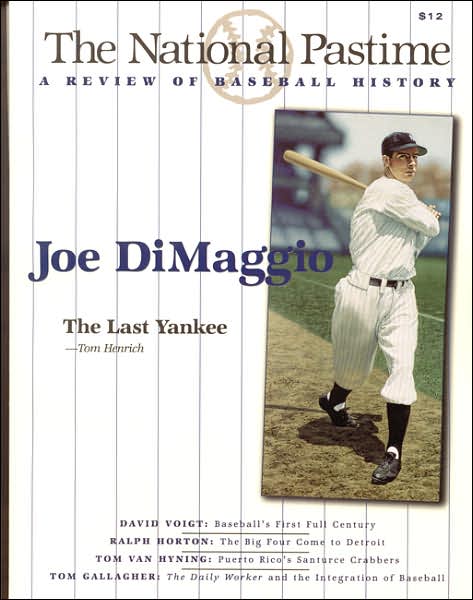 The National Pastime, Volume 19: A Review of Baseball History