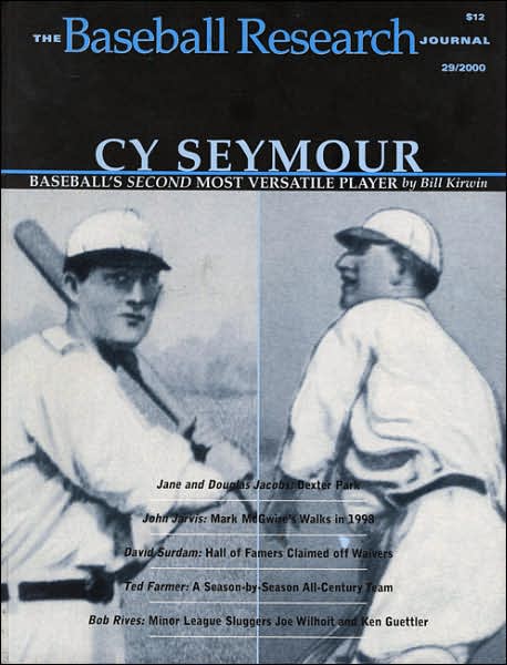 The Baseball Research Journal (BRJ), Volume 29