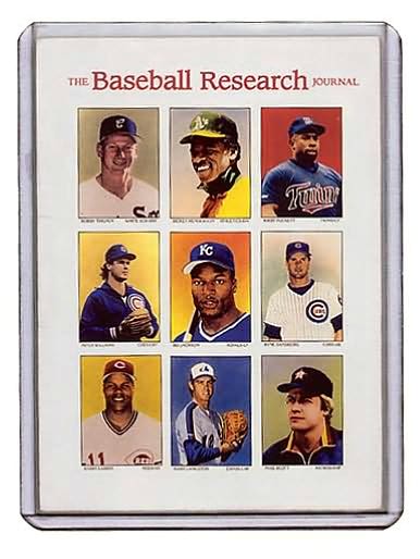 The Baseball Research Journal (BRJ), Volume 31