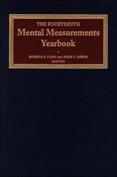 The Fourteenth Mental Measurements Yearbook