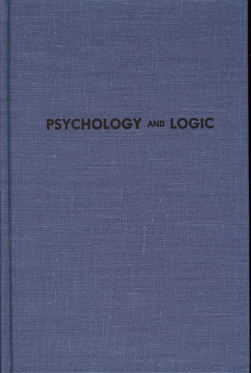 Psychology and Logic
