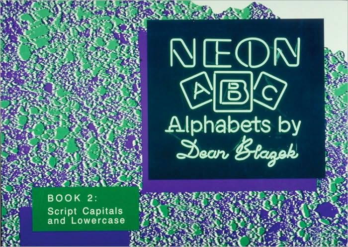 Neon ABC Book 2: Script Capitals and Lowercase