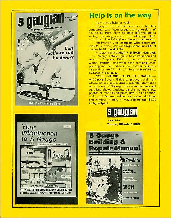 Cars and Locomotives: Informative Features and Plans for Modelers