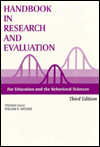 Handbook in Research and Evaluation: A Collection of Principles, Methods, and Strategies Useful in the Planning, Design, and Evaluation of Studies in Education and the Behavioral Sciences