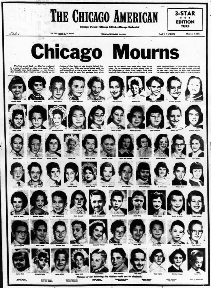 The School's on Fire!: A True Story of Bravery, Tragedy, and Determination