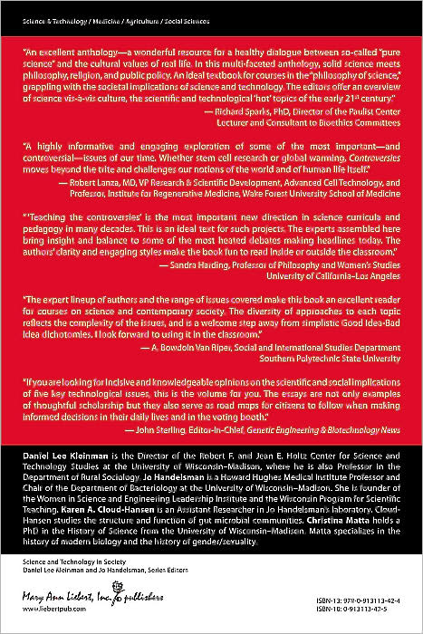 Controversies in Science and Technology Volume 2: From Climate to Chromosomes
