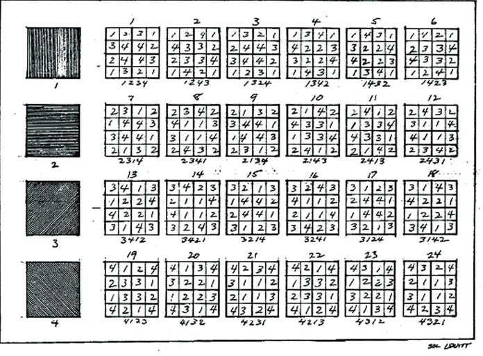 Sol LeWitt: The Well-Tempered Grid