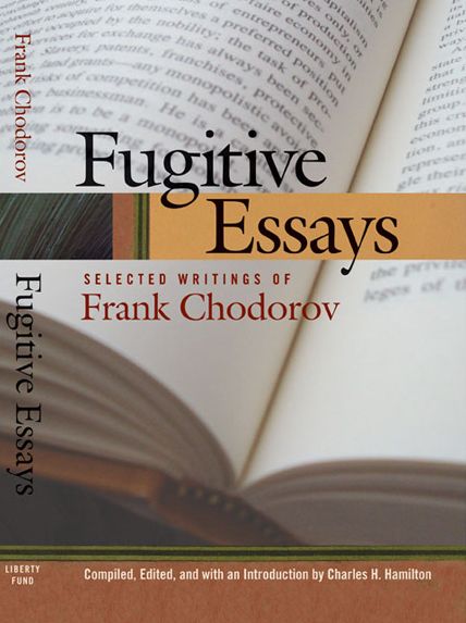 Fugitive Essays