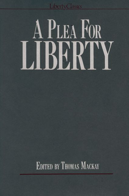 A Plea for Liberty