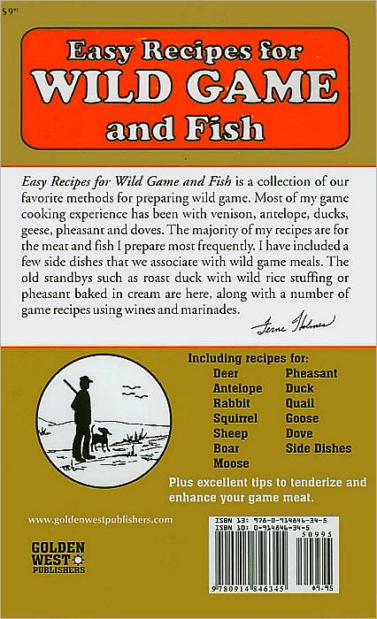 Easy Recipes for Wild Game and Fish