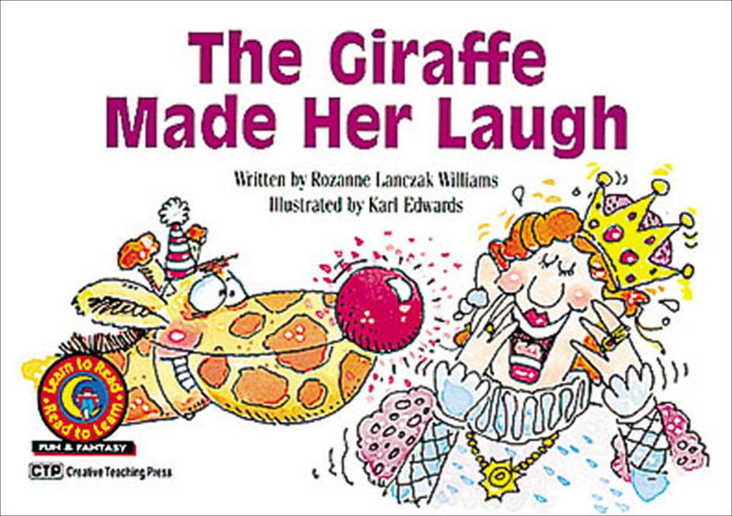 Giraffe Made Her Laugh