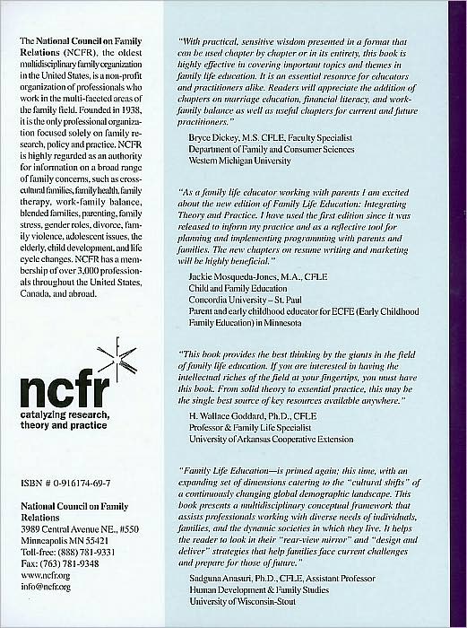 Family Life Education: Integrating Theory and Practice, Second Edition