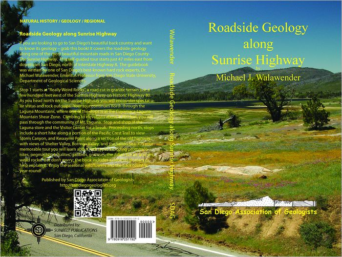 Roadside Geology Along Sunrise Highway : San Diego County, California