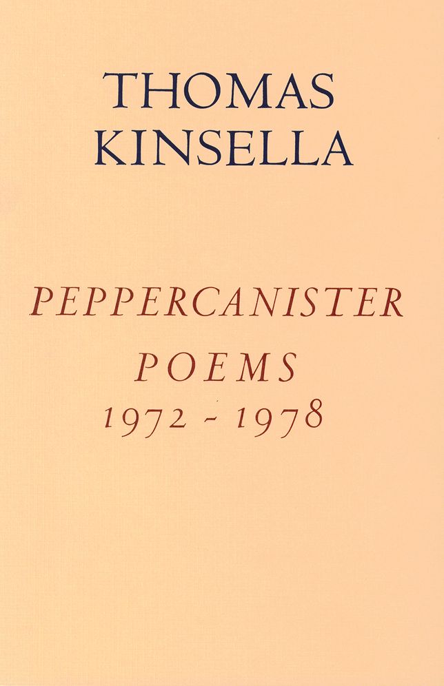 Peppercanister Poems, 1972-1978