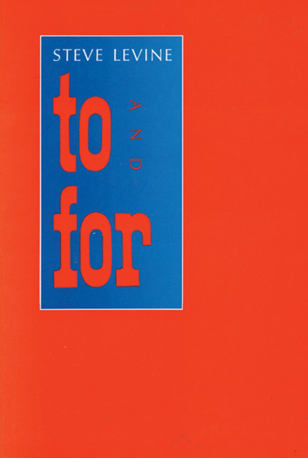 To and For