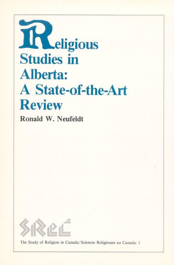 Religious Studies in Alberta: A State-of-the-Art Review