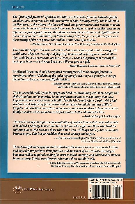 Privileged Presence: Personal Stories of Connections in Health Care