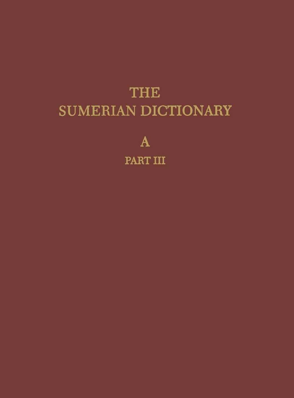 Sumerian Dictionary