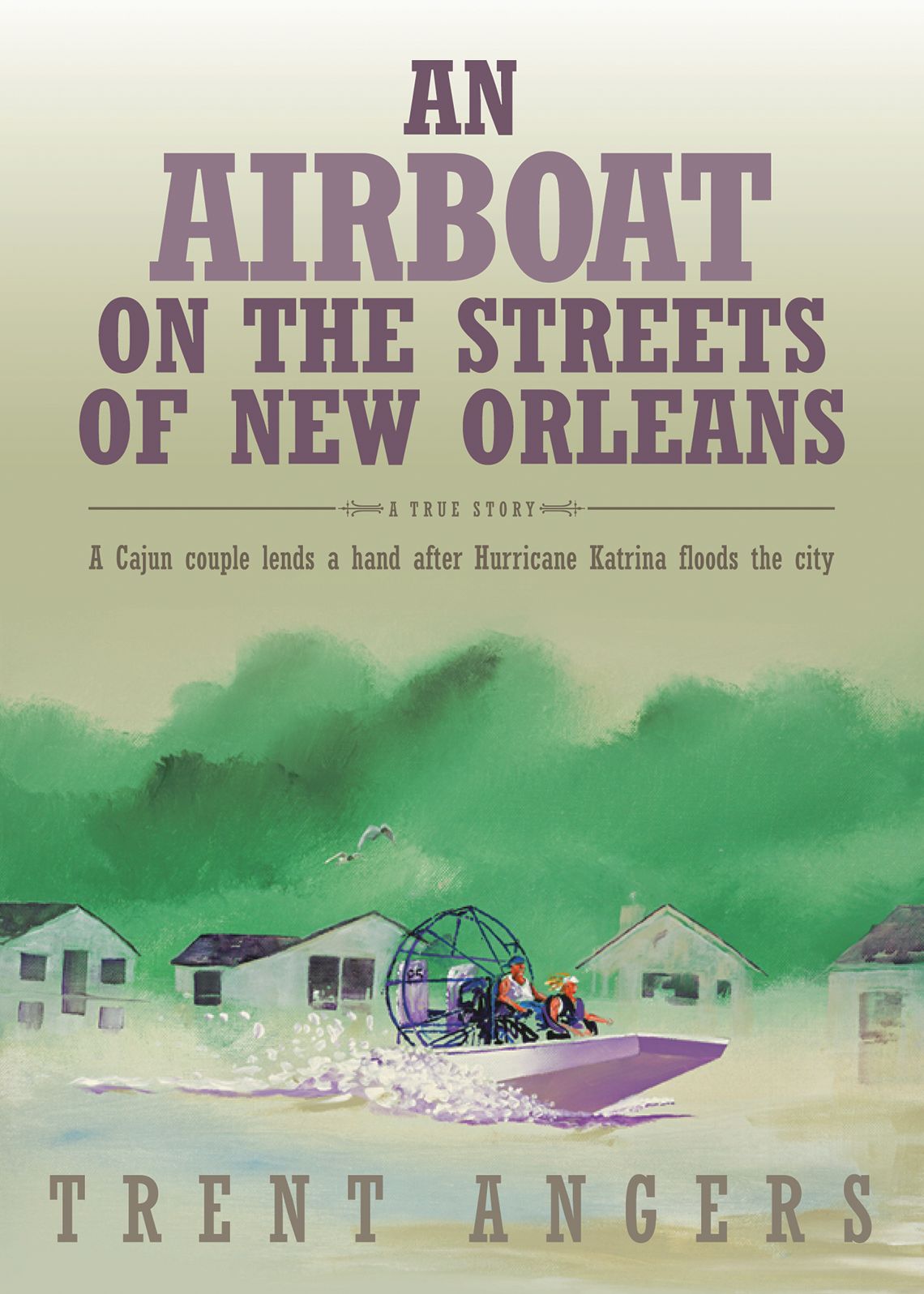 An Airboat on the Streets of New Orleans
