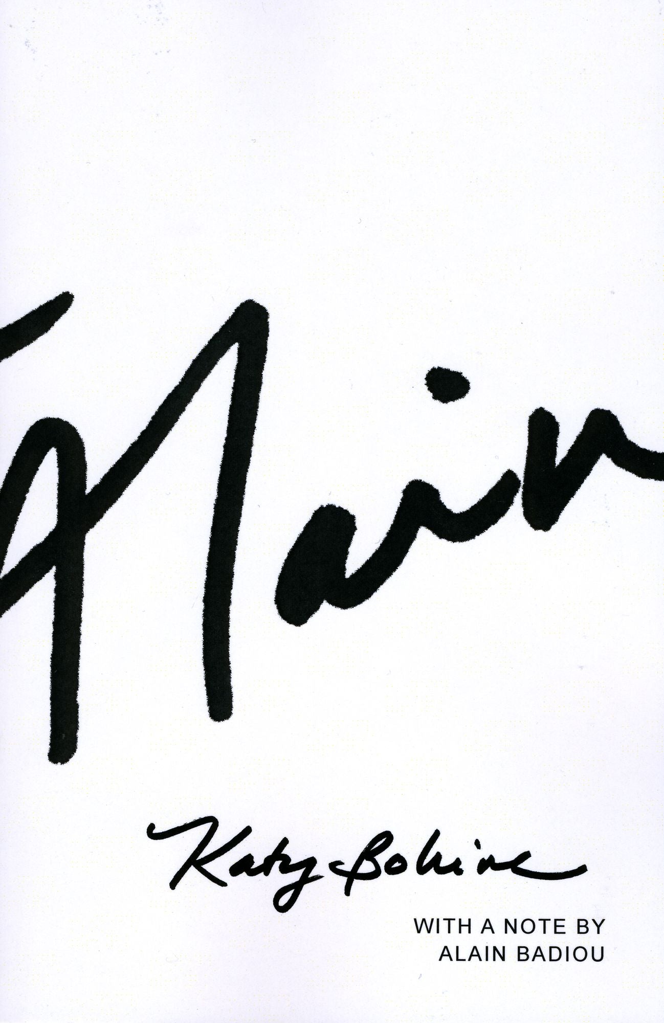 Dear Alain