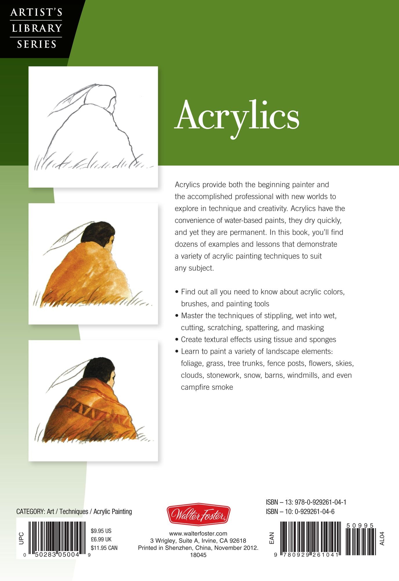 Acrylics: Master translucent techniques for landscape painting