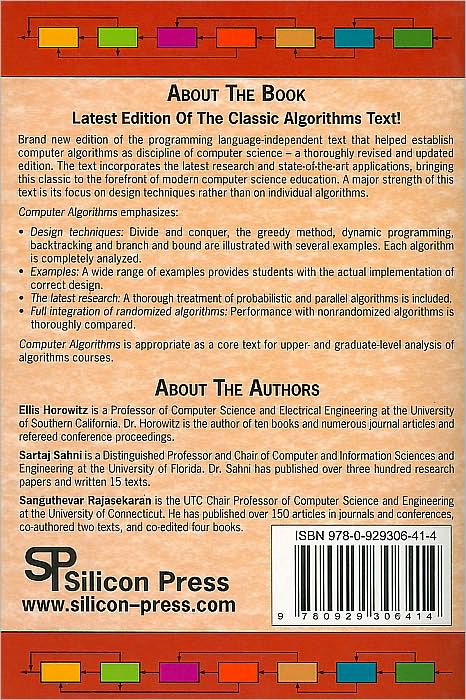 Computer Algorithms, Second Edition