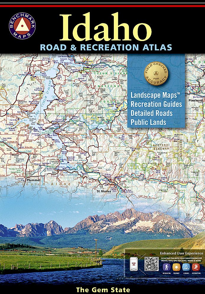 Idaho Benchmark Road & Recreation Atlas