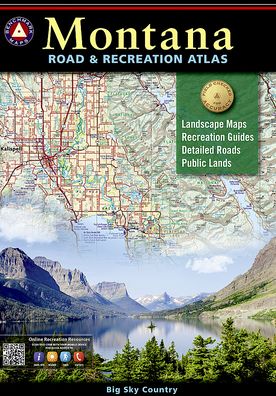 Montana Benchmark Road & Recreation Atlas