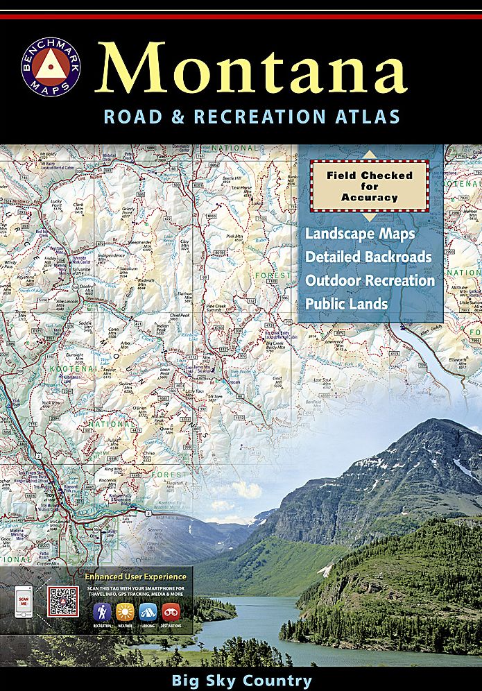 Montana Benchmark Road & Recreation Atlas