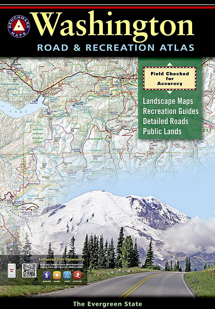 Washington Benchmark Road & Recreation Atlas