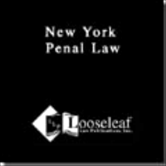 Penal Law of New York State