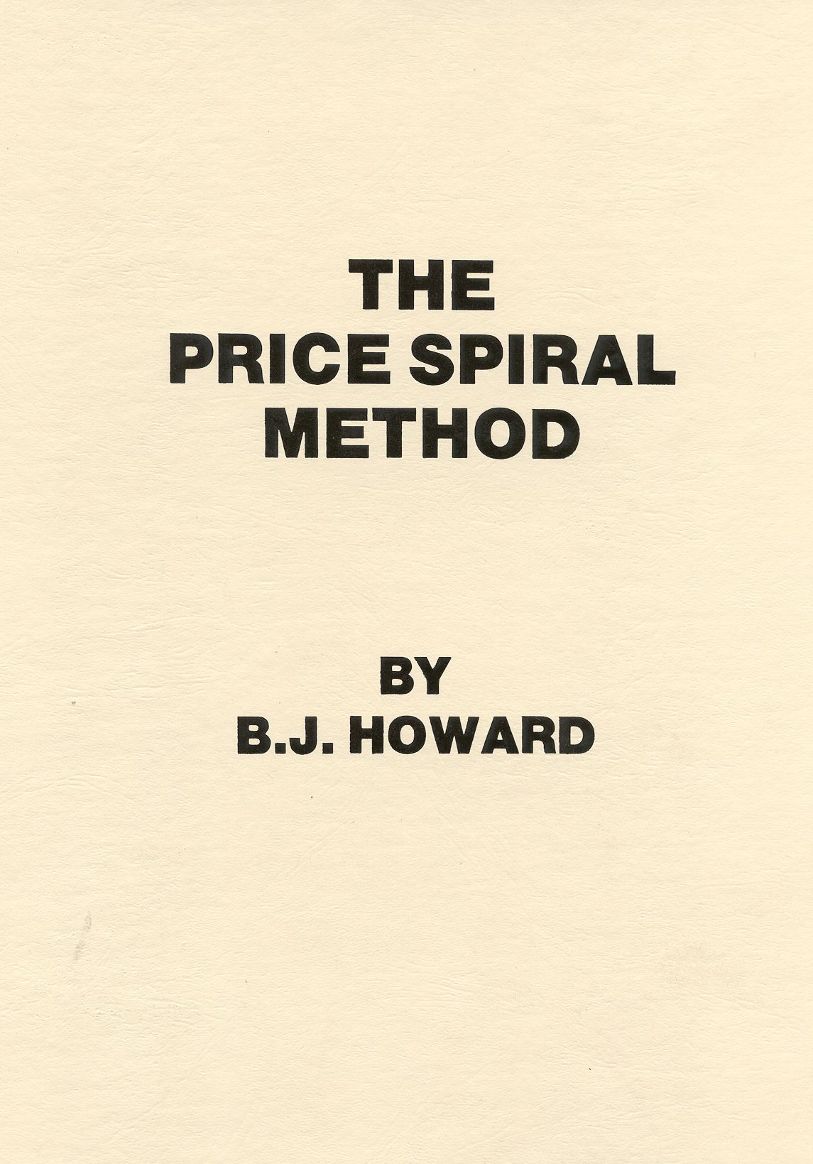 Price Spiral Method