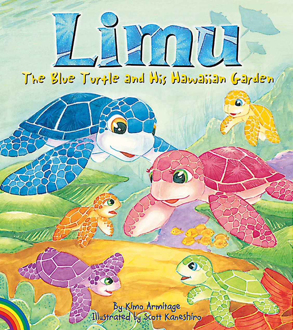 Limu, the Blue Turtle & His Hawaiian Garden