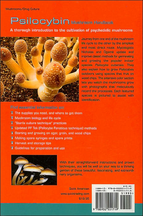Psilocybin Mushroom Handbook: Easy Indoor and Outdoor Cultivation